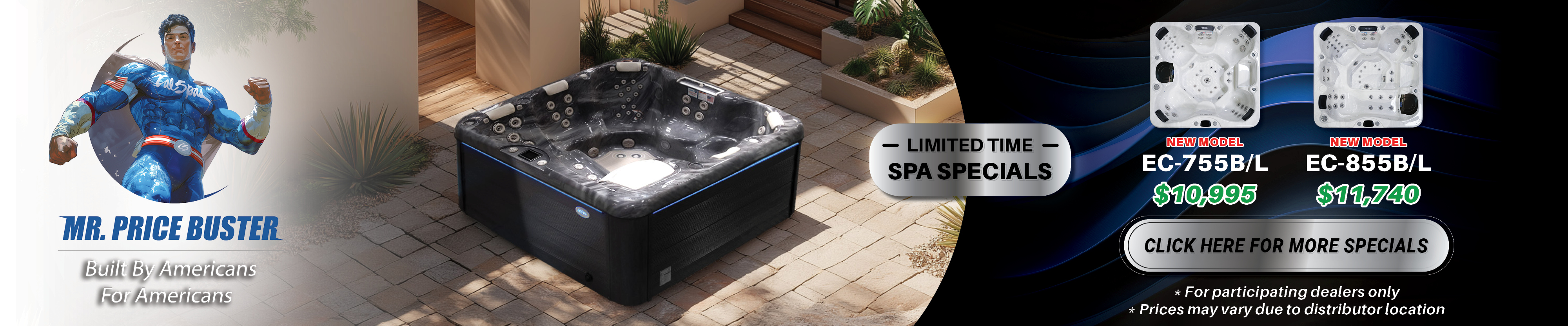 Calspas hot tub being used in a family setting - Rogers